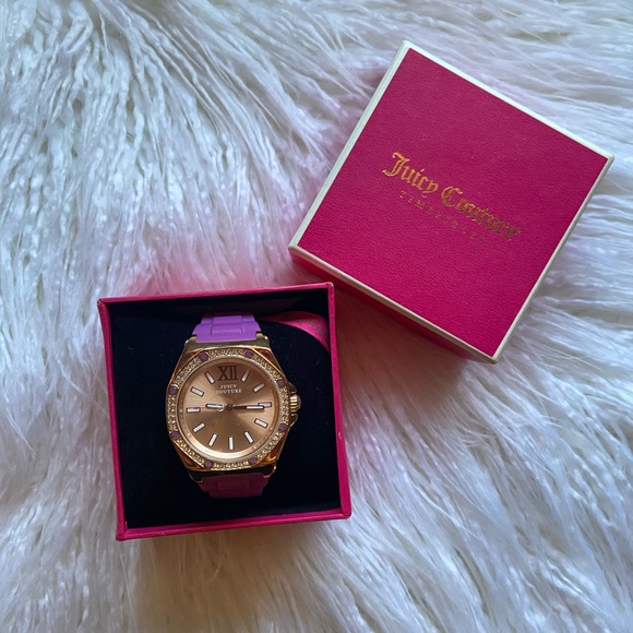 Juicy Couture Chelsea Silicone Watch - Picture 1 of 10